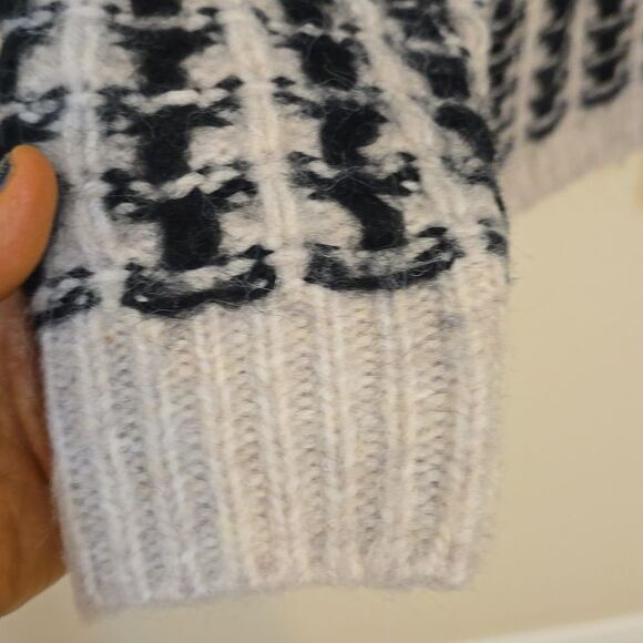 LOGO LORI GOLDSTEIN PLAID SWEATER 1X - Picture 3 of 9